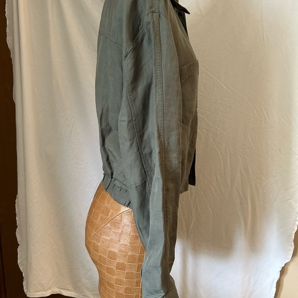 Cynthia Rowley Women's Olive Green Jacket - Picture 4 of 13